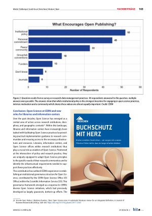 Vorschauseite 6: Advancing Open Science through institutional action Insights from the European Organization for Nuclear Research (CERN)
