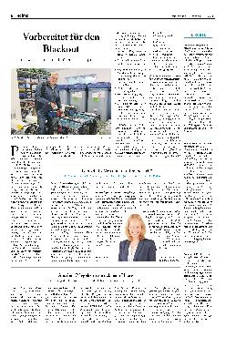 Vorschauseite 1: Vorbereitet für den Blackout