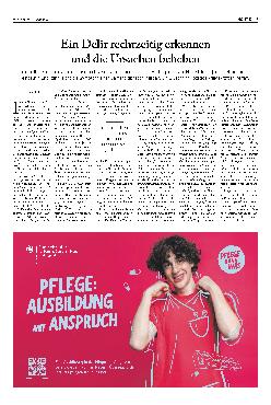Vorschauseite 1: Ein Delir rechtzeitig erkennen und die Ursachen beheben.