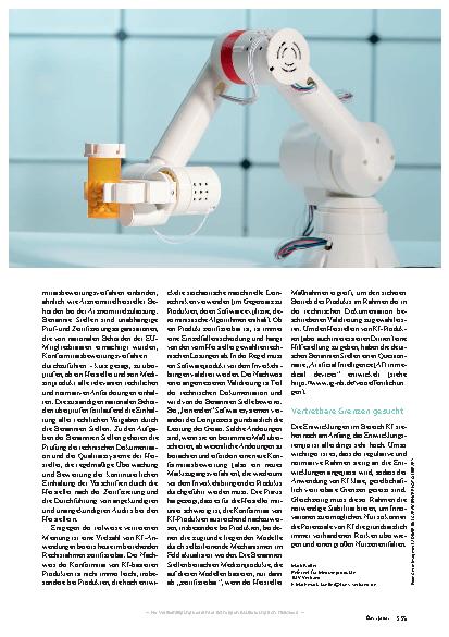 Vorschauseite 2: Medizinproduktezulassung - Eine Frage der Verantwortung