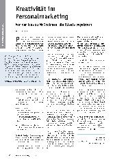 Vorschauseite 1: Kreativität im Personalmarketing: Von der Idee zu Maßnahmen, die Talente begeistern