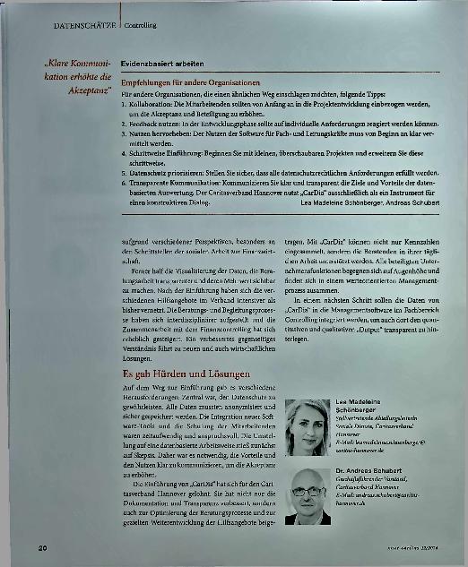 Vorschauseite 3: Soziale Wertschöpfung sichtbar machen