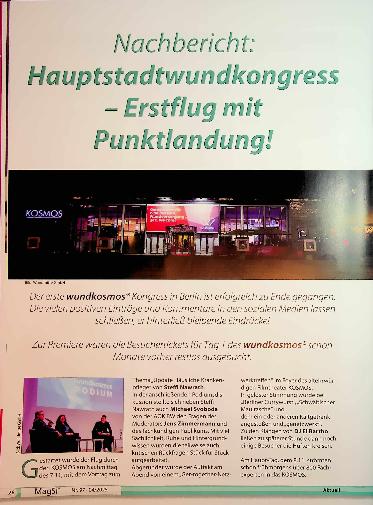 Vorschauseite 1: Nachbericht: Hauptstadtwundkongress - Erstflug mit Punktlandung!