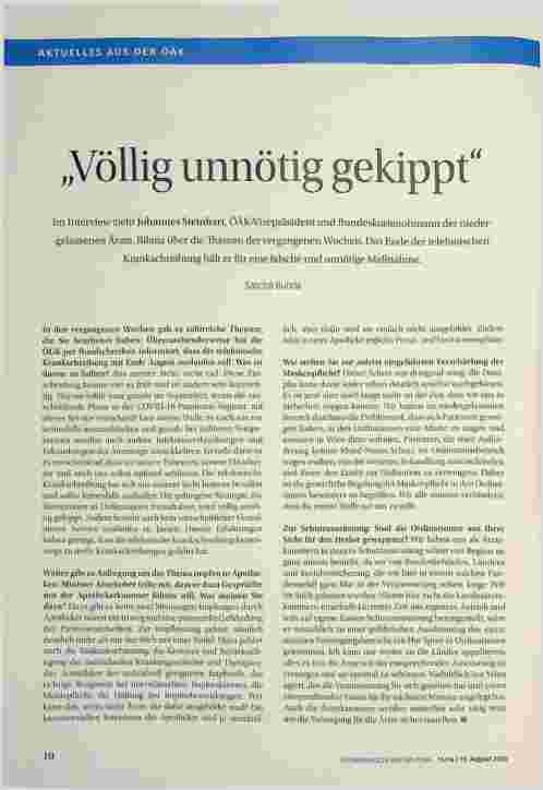 Vorschauseite 1: Völlig unnötig gekippt.