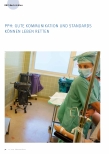Vorschauseite 1: PPH: Gute Kommunikation und Standards können Leben retten