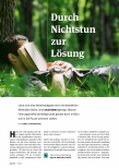 Vorschauseite 1: Durch Nichtstun zur Lösung