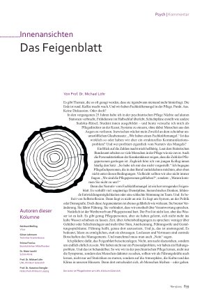 Vorschauseite 1: Das Feigenblatt