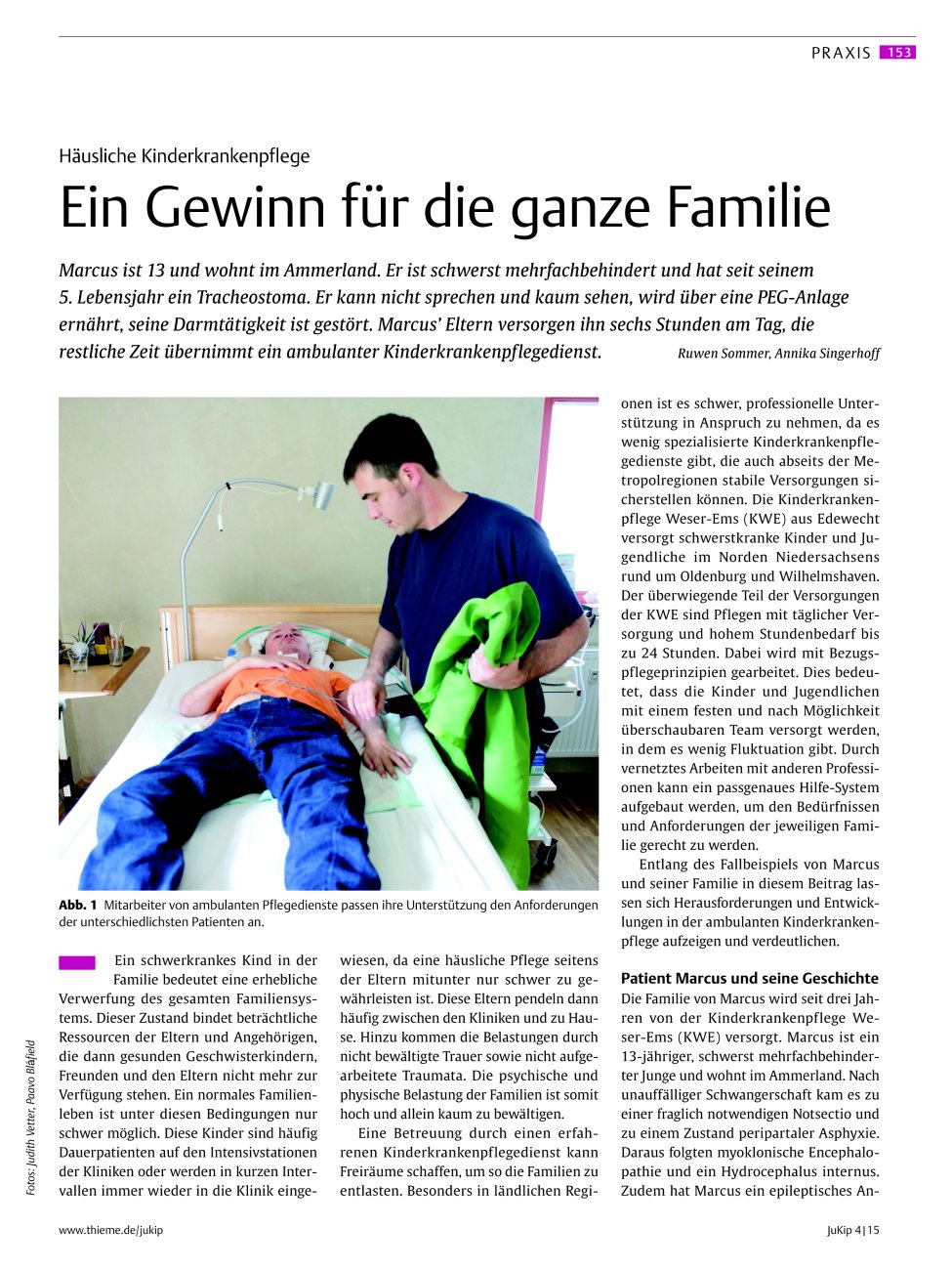 Vorschauseite 1: Ein Gewinn für die ganze Familie