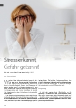 Vorschauseite 1: Stress erkannt, Gefahr gebannt!