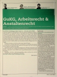 Vorschauseite 1: GuKG, Arbeitsrecht & Anstaltsrecht
