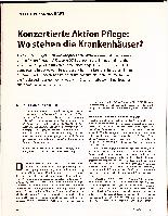 Vorschauseite 1: Konzertierte Aktion Pflege: Wo stehen die Krankenhäuser?