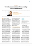 Vorschauseite 1: Verordnungen häuslicher Krankenpflege in elektronischer Form