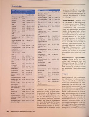 Vorschauseite 2: Gesundheitsförderung für Beschäftigte 50plus - Ergebnisse der lidA-Studie 2022/23