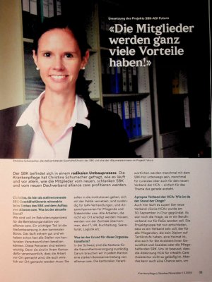 Vorschauseite 1: «Die Mitglieder werden ganz “ viele Vorteile haben! »