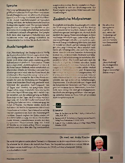 Vorschauseite 4: Ausleitung Weg zurück in die Rhythmik des Lebens