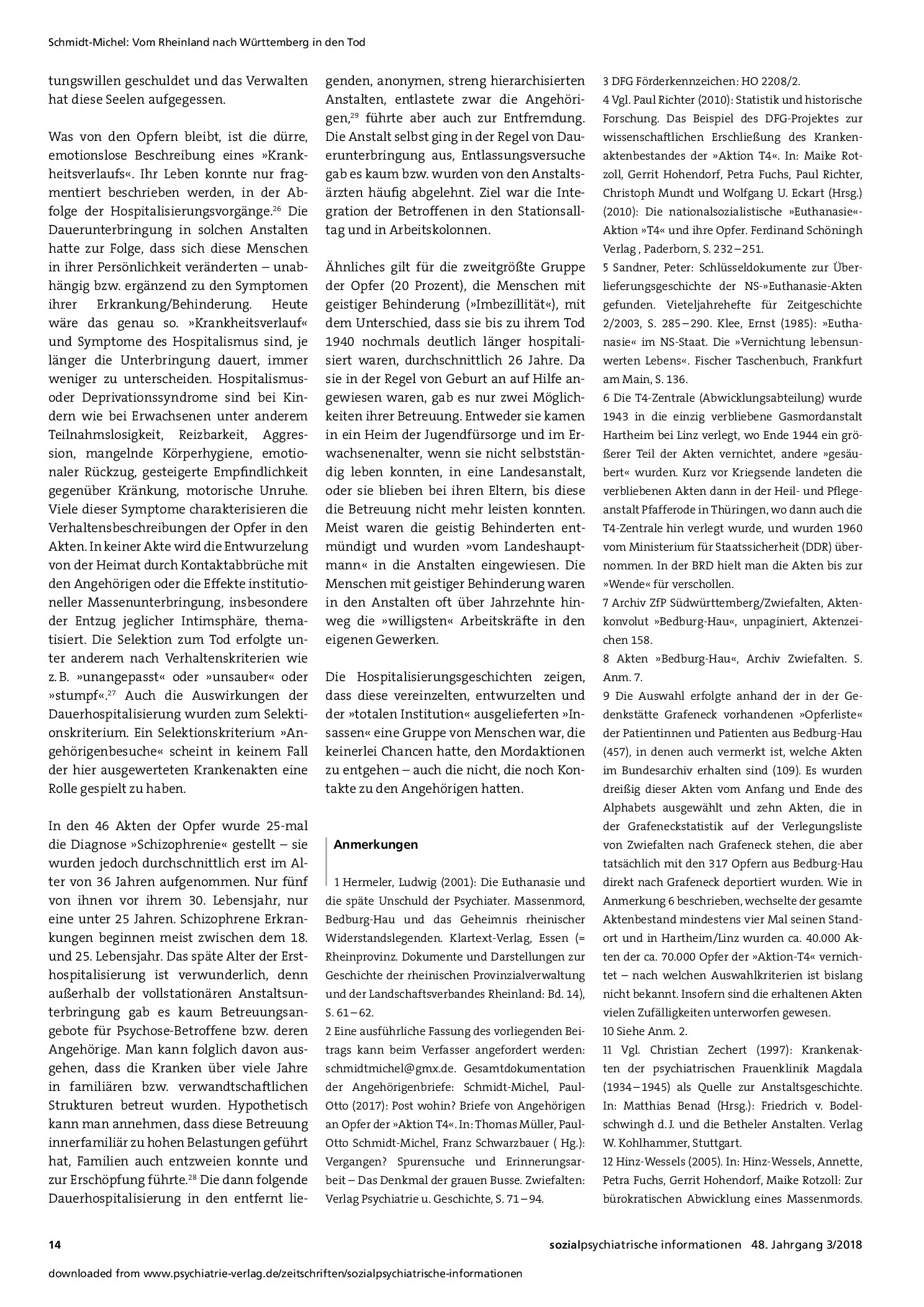 Vorschauseite 5: Vom Rheinland nach Württemberg in den Tod. Analyse von Krankenakten der Opfer der »Aktion T4« aus der Heil- und Pflegeanstalt Bedburg-Hau