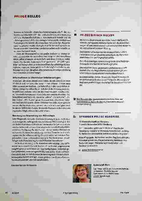 Vorschauseite 3: Inkontinenz: Tabu brechen