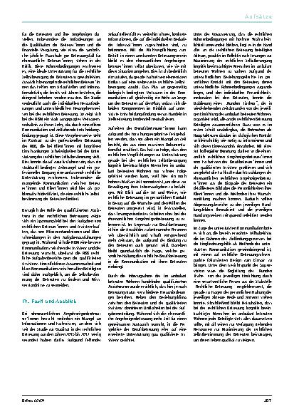 Vorschauseite 6: Die Auswirkungen der Betreuungsrechtsreform auf die rechtliche Betreuung kognitiv/geistig beeinträchtigter Menschen im ambulant betreuten Wohnen