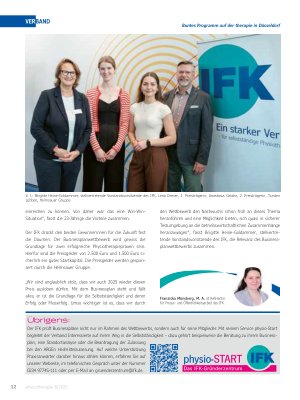 Vorschauseite 3: Buntes Programm auf der therapie in Düsseldorf