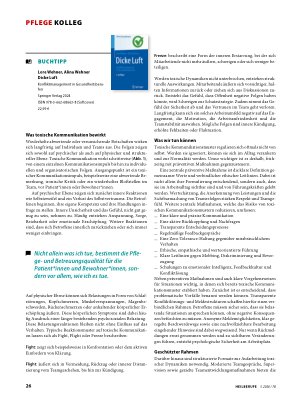 Vorschauseite 3: Toxische Kommunikation – (k)ein Thema im Gesundheitswesen?