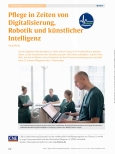 Vorschauseite 1: Pflege in Zeiten von Digitalisierung, Robotik und künstlicher Intelligenz