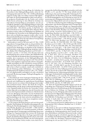 Vorschauseite 4: Maßregelanordnung; Rechtswidrigkeit der Organisationshaft