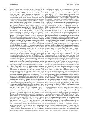 Vorschauseite 5: Maßregelanordnung; Rechtswidrigkeit der Organisationshaft