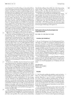 Vorschauseite 6: Maßregelanordnung; Rechtswidrigkeit der Organisationshaft