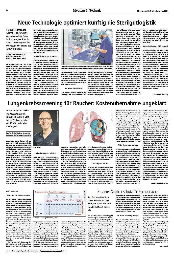 Vorschauseite 2: Medizin & Technik