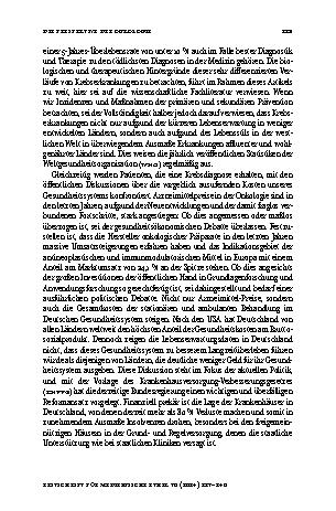 Vorschauseite 3: Die Perspektive der Onkologie: Vorgehen in der medizinischen Entscheidungsfindung bei unheilbaren Erkrankungen