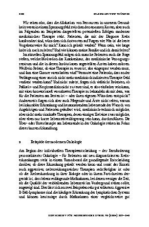 Vorschauseite 4: Die Perspektive der Onkologie: Vorgehen in der medizinischen Entscheidungsfindung bei unheilbaren Erkrankungen