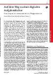 Vorschauseite 1: Auf dem Weg zu einer digitalen Aufgabenkultur: Eine Analyse von Arbeitsblättern im Pflegeunterricht