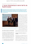 Vorschauseite 1: 1. Tag der Patientenlotsen in Berlin: Reif für die Regelversorgung