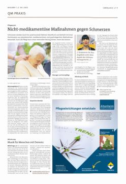 Vorschauseite 1: Nicht-medikamentöse Maßnahmen gegen Schmerzen