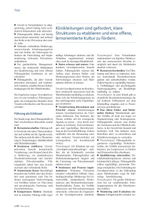 Vorschauseite 2: Gewaltprävention Die unterschätzte Chefsache