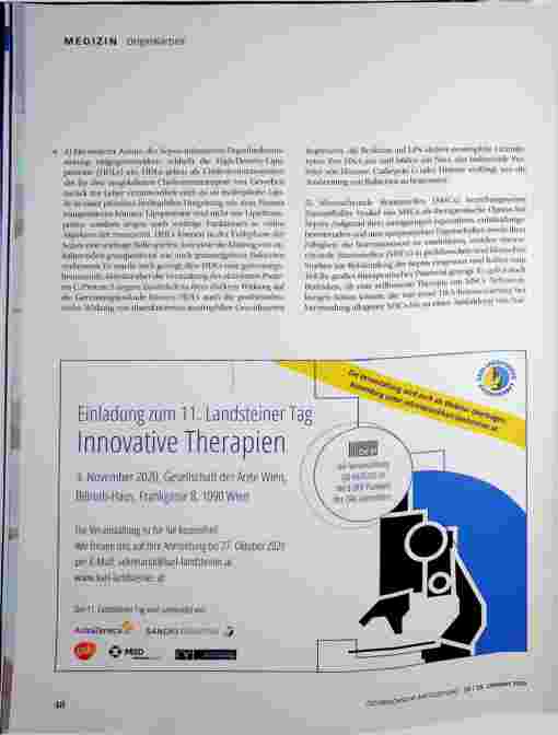 Vorschauseite 3: Sepsis: innovative Behandlungsstrategien