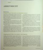 Vorschauseite 1: ARBEITSRECHT Rechtsprechung