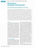 Vorschauseite 1: Betreuung in häuslicher Gemeinschaft: Die unterschätzte Versorgungssäule in der Pflege