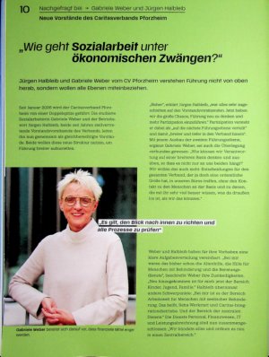 Vorschauseite 1: „Wie geht Sozialarbeit unter ökonomischen Zwängen? “