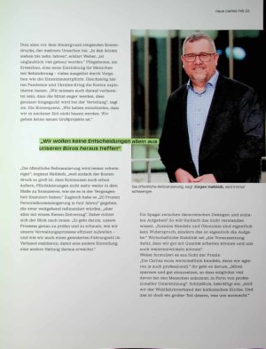 Vorschauseite 2: „Wie geht Sozialarbeit unter ökonomischen Zwängen? “