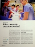 Vorschauseite 1: Pflege - vernetzt, vereint, verbunden!