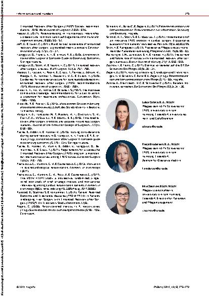 Vorschauseite 5: Strukturierte perioperative Patientenedukation Enhanced Recovery After Surgery zur Verbesserung des Patientenoutcome.