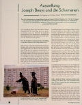 Vorschauseite 1: Ausstellung: Joseph Beuys und die Schamanen