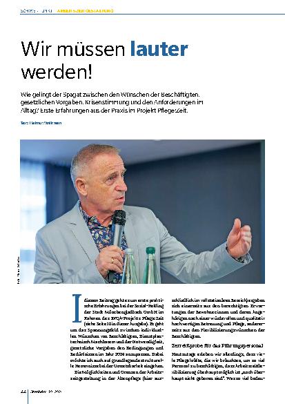Vorschauseite 1: Wir müssen lauter werden!
