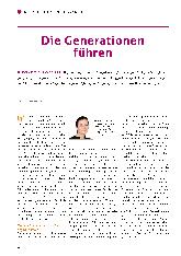 Vorschauseite 1: Die Generationen führen