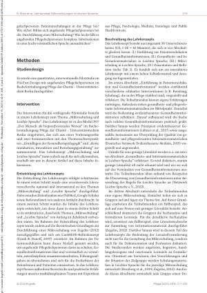 Vorschauseite 3: Mikroschulungen für Patientinnen und Patienten in Leichter Sprache