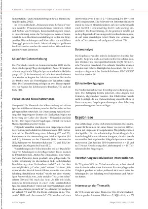 Vorschauseite 5: Mikroschulungen für Patientinnen und Patienten in Leichter Sprache