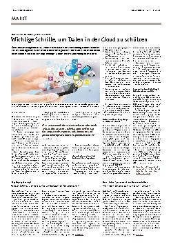 Vorschauseite 1: Wichtige Schritte, um Daten in der Cloud zu schützen