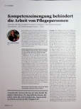 Vorschauseite 1: Kompetenzeinschränkung behindert die Arbeit von Pflegepersonen.