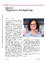 Vorschauseite 1: Spot on! – Pflegende Angehörige